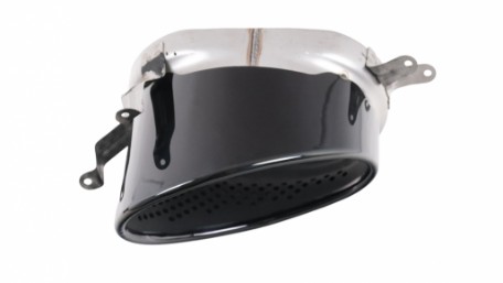 Difuzor zraka & nastavci auspuha RS7 dizajn (crna) / Audi A7 4G Facelift (2015-2018), RDAUA74GFSLPB