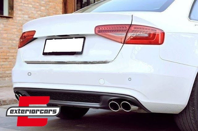 Difuzor zraka & nastavci auspuha S-line dizajn / Audi A4 B8 Facelift (2012-2015) limuzina karavan, CORDAUA4B8S4FNTY