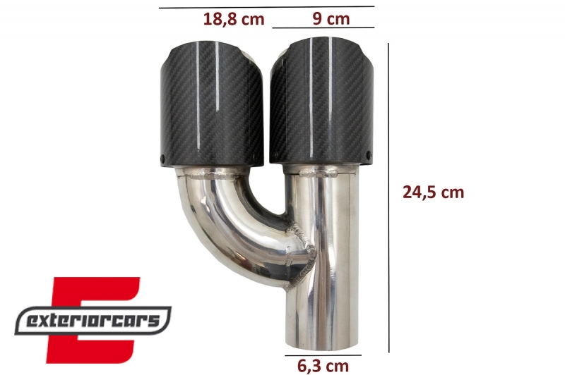 Difuzor zraka & nastavci auspuha S-line dizajn / Audi A4 B8 limuzina karavan (2008-2011), CORDAUA4B8S4NKLT