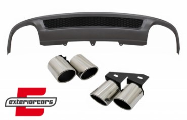 Difuzor zraka & nastavci auspuha S-line dizajn / AUDI A4 B8 limuzina karavan (2008-2011), CORDAUA4B8S4NTY4F