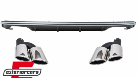 Difuzor zraka & nastavci auspuha S3 dizajn / Audi A3 8V Hatchback Sportback (2012-2015), CORDAUA38VHT