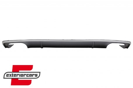 Difuzor zraka & nastavci auspuha S4 dizajn / Audi A4 B9 8W limuzina karavan S-line (2016-2018), CORDAUA4B9S4SL4F