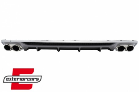 Difuzor zraka & nastavci auspuha S5 dizajn / Audi A5 F5 S-Line (2017-2019), RDAUA5F5SL