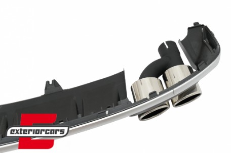 Difuzor zraka & nastavci auspuha S5 dizajn / Audi A5 F5 S-Line (2017-2019), RDAUA5F5SL