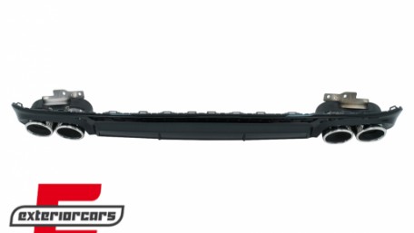 Difuzor zraka & nastavci auspuha S6 dizajn / Audi A6 C8 4K limuzina karavan (2018-2022), RDAUA64KS6C