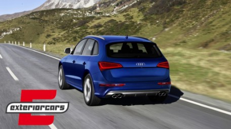 Difuzor zraka & nastavci auspuha SQ5 dizajn / AUDI Q5 8R Facelift (2009-2016), CORDAUQ58RSLTYR
