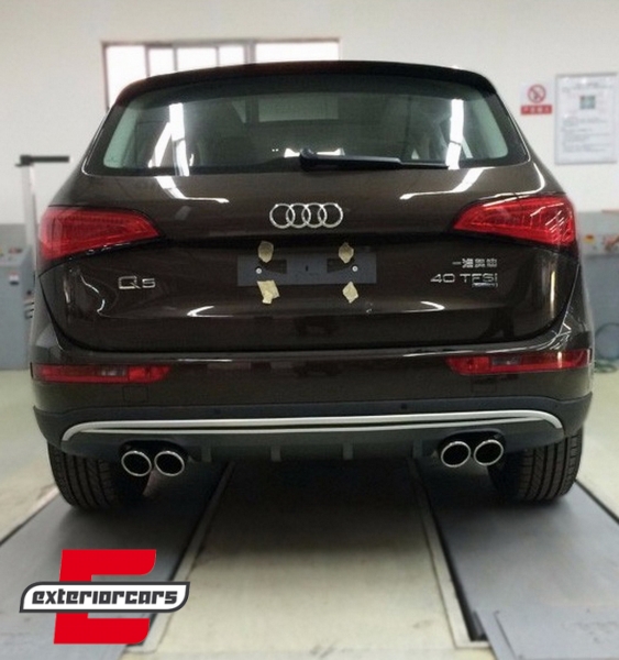 Difuzor zraka & nastavci auspuha SQ5 dizajn / Audi Q5 8R Facelift (2013-2016), RDAUQ58RSQ5