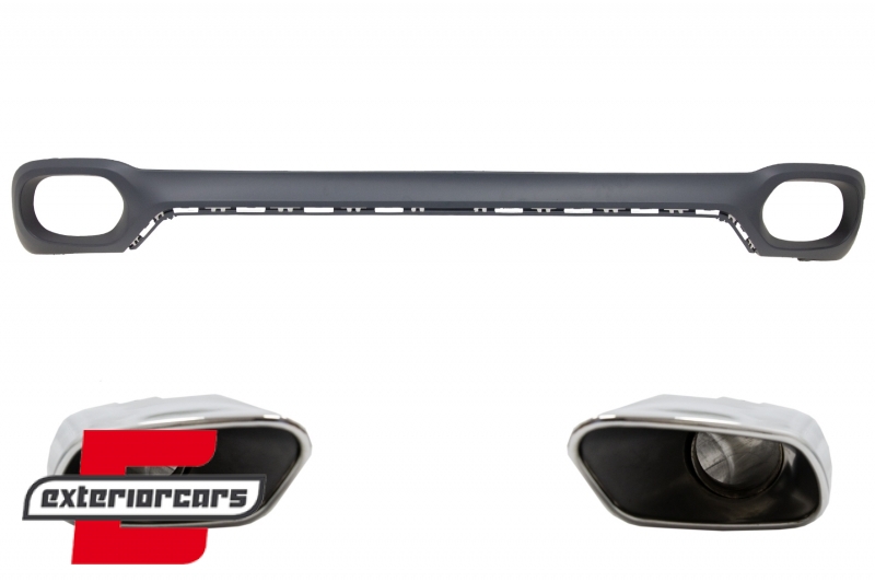 Difuzor zraka & nastavci auspuha V8 M paket dizajn / BMW X6 F16 (2014-2019), RDBMX6F16