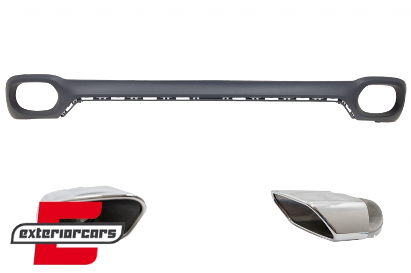 Difuzor zraka & nastavci auspuha V8 M paket dizajn / BMW X6 F16 (2014-2019), RDBMX6F16