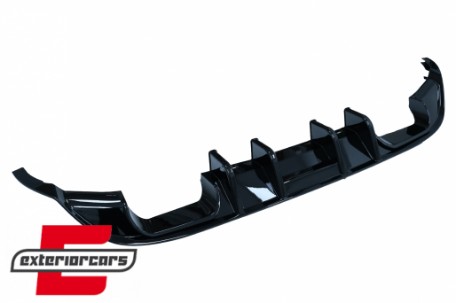 Difuzor zraka R-look (piano crna) / VW Golf 7.5 (2017-2019), RDVWG75R