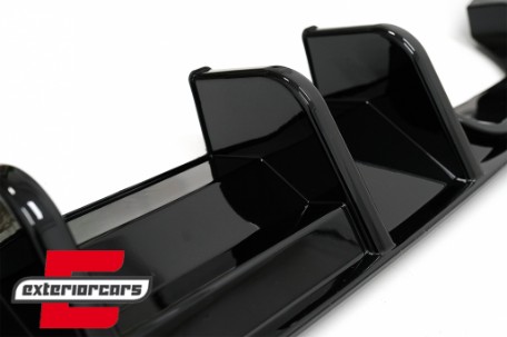 Difuzor zraka R-look (piano crna) / VW Golf 7.5 (2017-2019), RDVWG75R