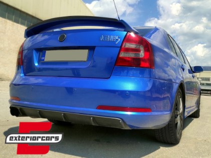 Difuzor zraka RS dizajn (piano crna) / Skoda Octavia II (2004-2009), RDSKO2