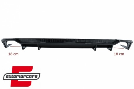 Difuzor zraka RS5 dizajn (piano crna) / Audi A5 F5 S-Line (2017-2019), RDAUA5F5RSL