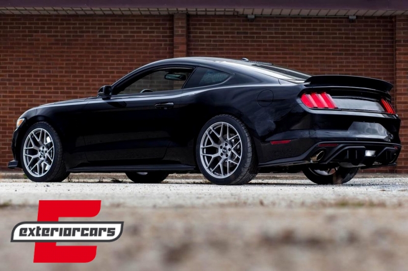 Difuzor zraka RTR dizajn (mat crna) / Ford Mustang Mk6 VI (2015-2017), RDPFMU
