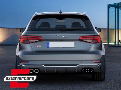 Difuzor zraka S3 dizajn / Audi A3 8V Facelift (2016-2019) Hatchback Sportback, RDAUA38VFHS