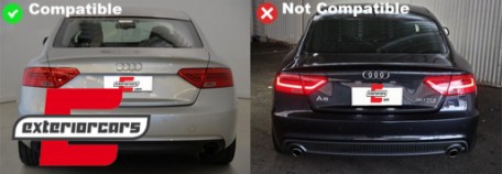 Difuzor zraka S5 dizajn / Audi A5 8T Sportback Standard Facelift (2012-2016), RDAUA58TS54DFSA