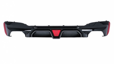 Difuzor zraka sa F1 LED svjetlom / BMW serije 5 G30 G31 limuzina karavan (2017-2024), RDBMG30M5DDS