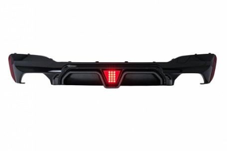 Difuzor zraka sa F1 LED svjetlom / BMW serije 5 G30 G31 limuzina karavan (2017-2024), RDBMG30M5DDS