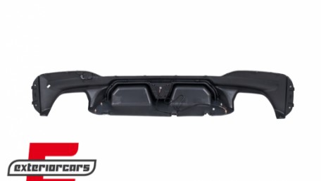 Difuzor zraka sa LED M5 CS dizajn (piano crna) / BMW serije 5 G30 G31 limuzina karavan (2017-2023), RDBMG30M5LED