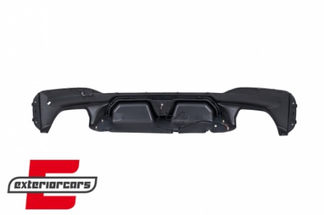 Difuzor zraka sa LED M5 CS dizajn (piano crna) / BMW serije 5 G30 G31 limuzina karavan (2017-2023), RDBMG30M5LED