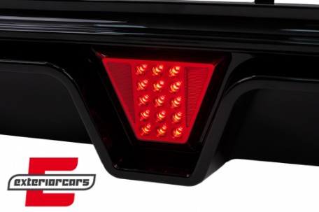 Difuzor zraka sa LED M5 CS dizajn (piano crna) / BMW serije 5 G30 G31 limuzina karavan (2017-2023), RDBMG30M5LED