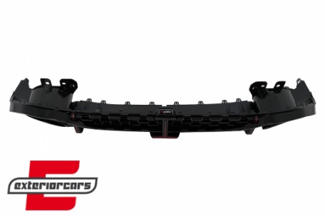 Difuzor zraka sa nastavcima auspuha RS3 dizajn (piano crna) / Audi A3 8Y Hatchback S-Line S3 (2020-), RDAUA38YHS