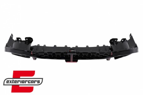 Difuzor zraka sa nastavcima auspuha RS3 dizajn (piano crna) pogodno za Audi A3 8Y limuzina S-Line S3 (2020-), RDAUA38YSS