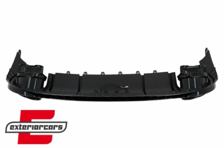 Difuzor zraka sa nastavcima auspuha RS3 dizajn (piano crna) pogodno za Audi A3 8Y limuzina S-Line S3 (2020-), RDAUA38YSSWL