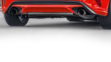 Difuzor zraka Sport ST dizajn / Ford Focus Mk4 hatchback (2018-2021), ZTFO05