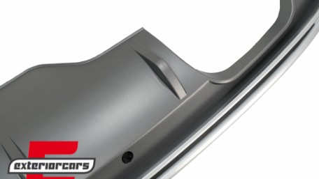 Difuzor zraka SQ5 dizajn (platinum siva) / Audi Q5 8R (2009-2016), RDAUQ58RN