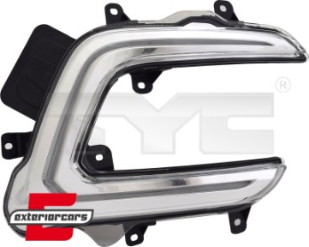 Dnevno svjetlo LED (desna strana) / Renault Captur (2017-2019), 12-0429-00-2