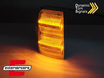 Dynamic LED SEQ LED žmigavci retrovizora (bijela), KBPE11