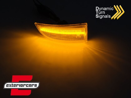 Dynamic LED SEQ LED žmigavci retrovizora (bijela), KBRE13