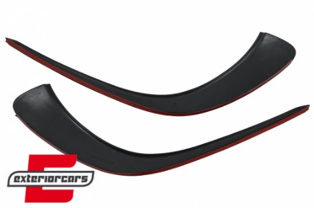 Flapovi prednjeg branika (piano crna) / Mercedes CLA C118 X118 Sport Line (2019-05.2023), GCP-118250