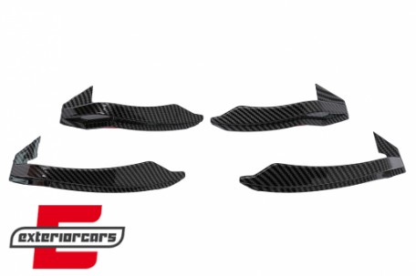 Flapovi prednjeg branika Quattro RS5 dizajn (karbonski premaz) / Audi A5 F5 (2017-2019), FBSPAUA5F5CF