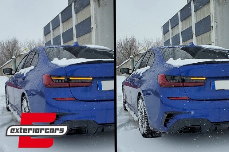 Flapovi stražnjeg branika (piano crna) / BMW serije 3 G20 G21 G28 M-Sport (2018-), RBSPBMG20MT2