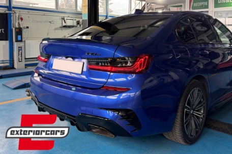 Flapovi stražnjeg branika (piano crna) / BMW serije 3 G20 G21 G28 M-Sport (2018-), RBSPBMG20MT2