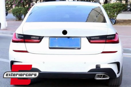 Flapovi zadnjeg branika (piano crna) / BMW serije 3 G20 G21 G28 M-Sport (2018-), GCP-SW-BM-539