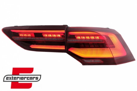 Full LED IQ Light stražnja svjetla SEQ žmigavci (crvena) / VW Golf VIII Hatchback Mk8 MQB (2020-2024), LDVWV2