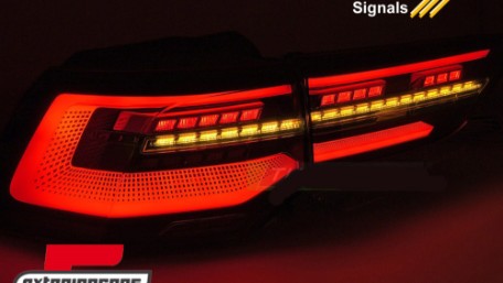 Full LED IQ Light stražnja svjetla SEQ žmigavci (smoke) / VW Golf VIII Hatchback Mk8 MQB (2020-2024), LDVWV3