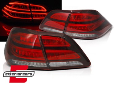 Full LED LightBar stražnja svjetla (crvena/kristal) / Mercedes ML klasa W166 (2011-2015), LDMEC4