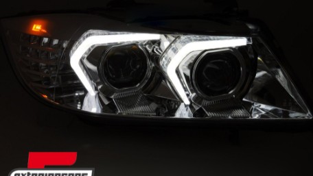 Full LED prednja svjetla (chrome) / BMW serije 3 E90 limuzina E91 karavan (03.2005-08.2008), LPBMP9