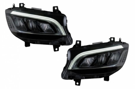 Full LED prednja svjetla (chrome) / Mercedes Sprinter W907 W910  (2019-2027), LPMEG0