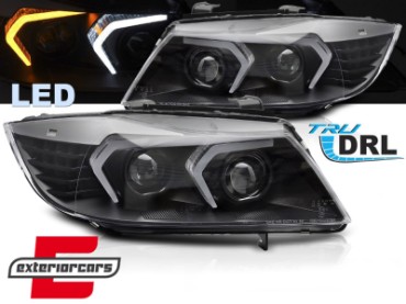 Full LED prednja svjetla (crna) / BMW serije 3 E90 limuzina E91 karavan (03.2005-08.2008), LPBMR0