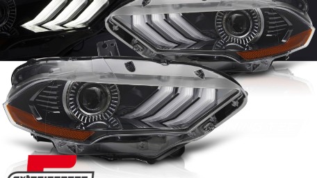 Full LED prednja svjetla (crna) / Ford Mustang VI Facelift (2018-2022), LPFO95