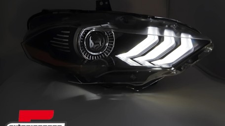 Full LED prednja svjetla (crna) / Ford Mustang VI Facelift (2018-2022), LPFO95