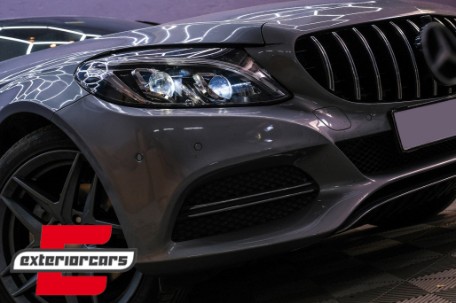 Full LED prednja svjetla (crna) / Mercedes C-klasa W205 S205 A205 C205 (2014-2018), LPMEC6