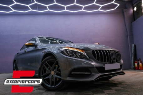 Full LED prednja svjetla (crna) / Mercedes C-klasa W205 S205 A205 C205 (2014-2018), LPMEC6