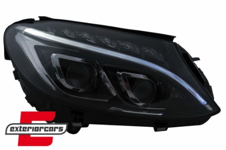 Full LED prednja svjetla (crna) / Mercedes C-klasa W205 S205 A205 C205 (2014-2018), LPMEC6