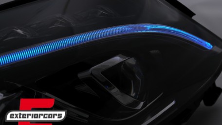 Full LED prednja svjetla (crna) / Mercedes C-klasa W205 S205 A205 C205 (2014-2018), LPMEC6